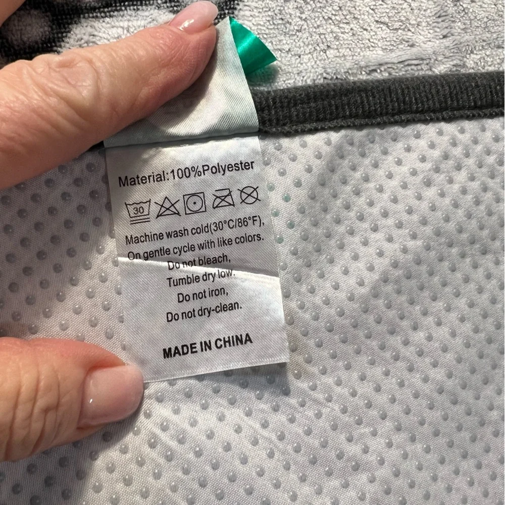 Cozy Gray Dog Blanket